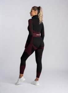 Megasstic valkyrie red top, jacket and leggings